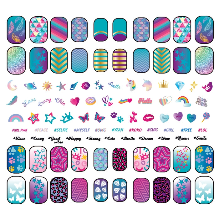 clementoni-crazy-chic-fluoreszierende-n-gel-nail-art-set image 3
