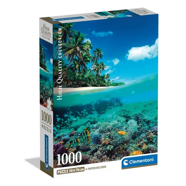 clementoni-summer-paradise-puzzle-1000-teile-70-x-50-cm image 1