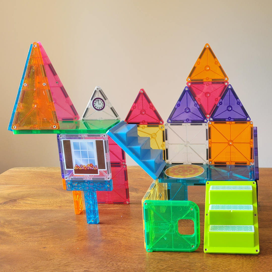 magna-tiles-house-28-teiliges-magnet-bauhaus-set image 3