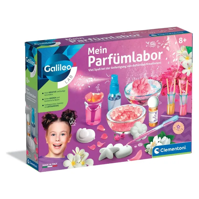 clementoni-galileo-lab-mein-parf-mlabor-kosmetik-experimentierkasten image 1