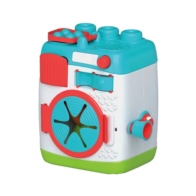 clementoni-clemmy-sensorische-waschmaschine-mit-5-weichen-bausteinen image 1