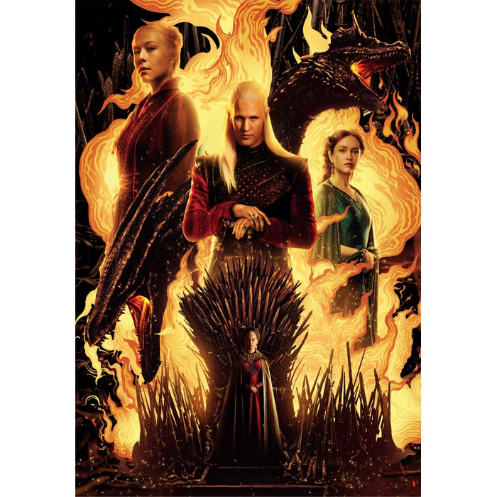 clementoni-house-of-the-dragon-puzzle-500-teile-49-x-36-cm image 2