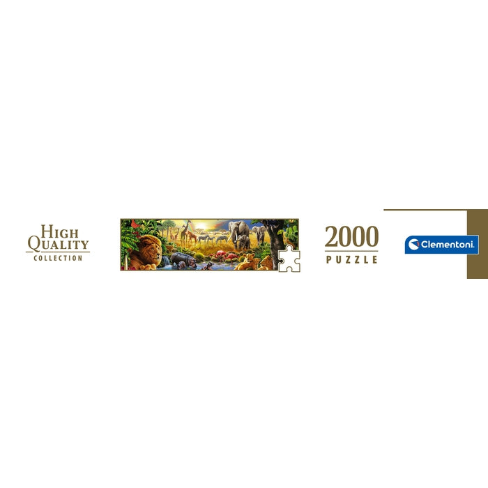 clementoni-adult-puzzle-the-african-gathering-2000-teile-puzzle image 7