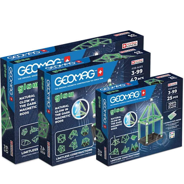 geomag-classic-glow-recycled-bundle-gro-magnetisches-konstruktionsspiel image 1