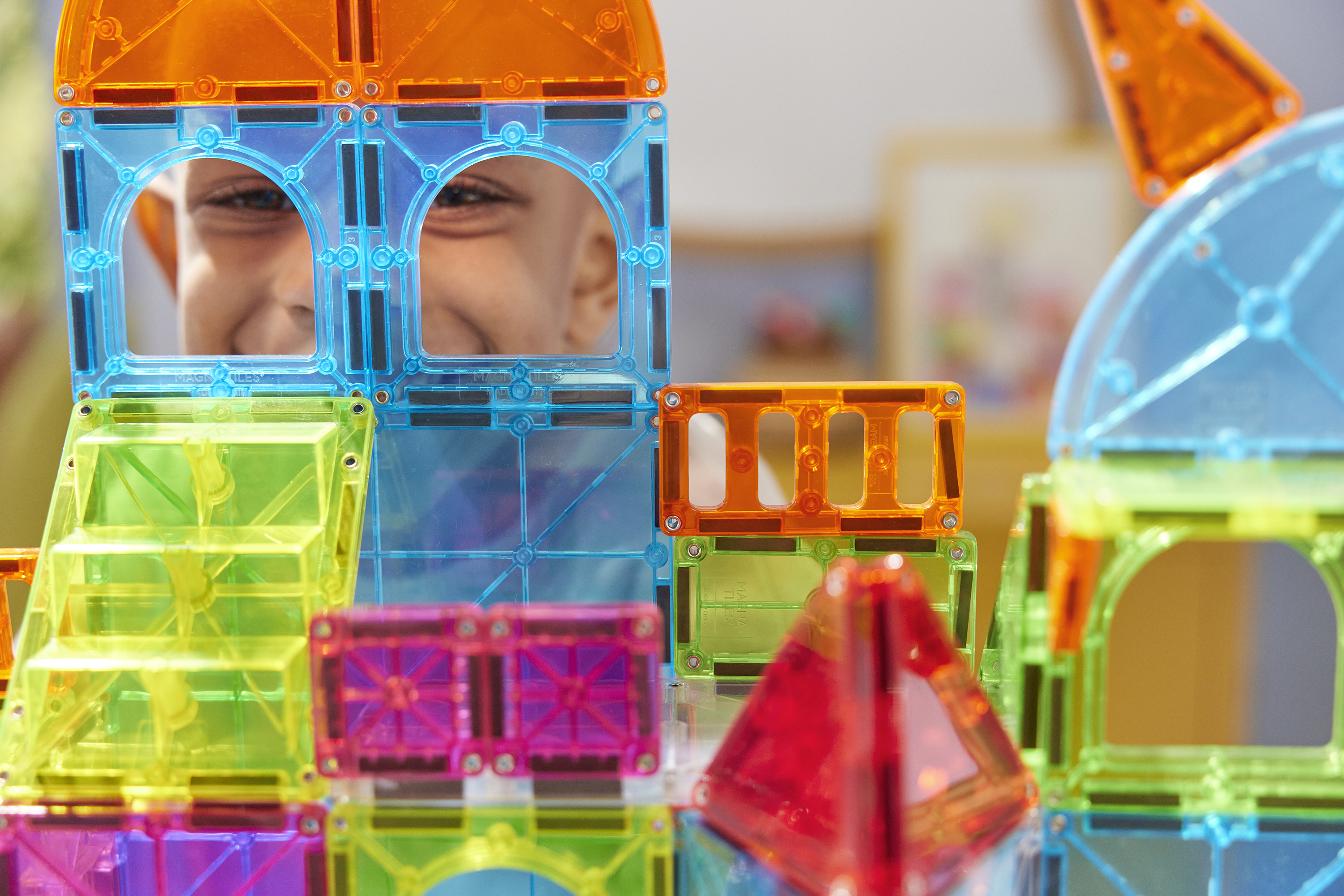 magna-tiles-city-center-110-teiliges-magnet-bauset image 7