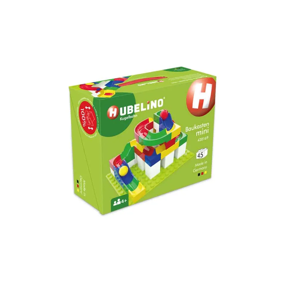 hubelino-mini-building-box-45-teiliges-kugelbahn-startset image 1