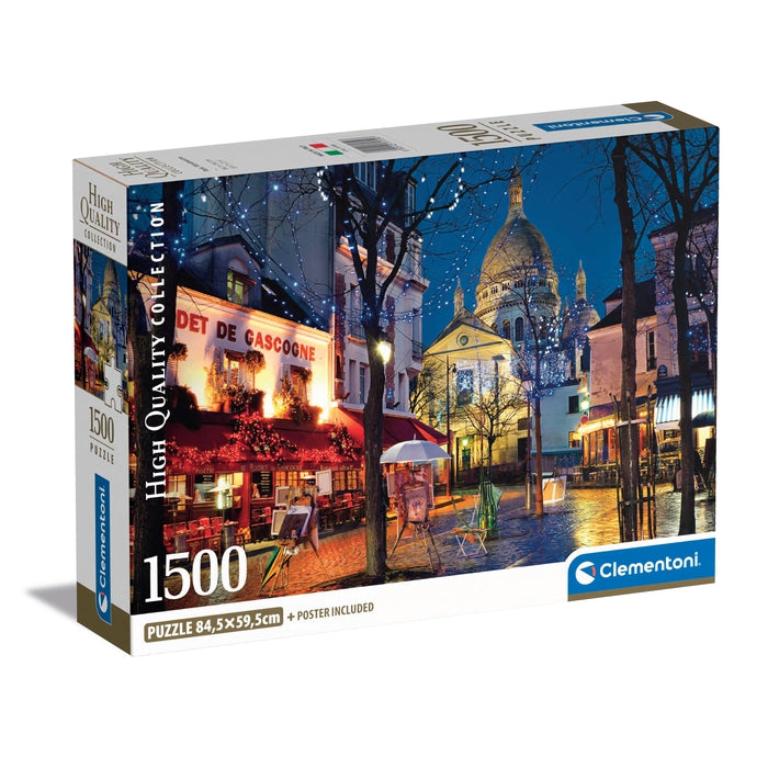 clementoni-adult-puzzle-paris-montmartre-1500-teile-city-puzzle image 1