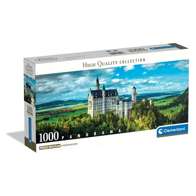 clementoni-the-neuschwanstein-castle-1000-teile-panorama-puzzle image 1