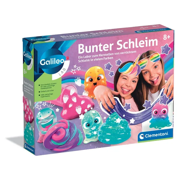 clementoni-galileo-fun-bunter-schleim-chemie-labor-experimentierkasten image 1