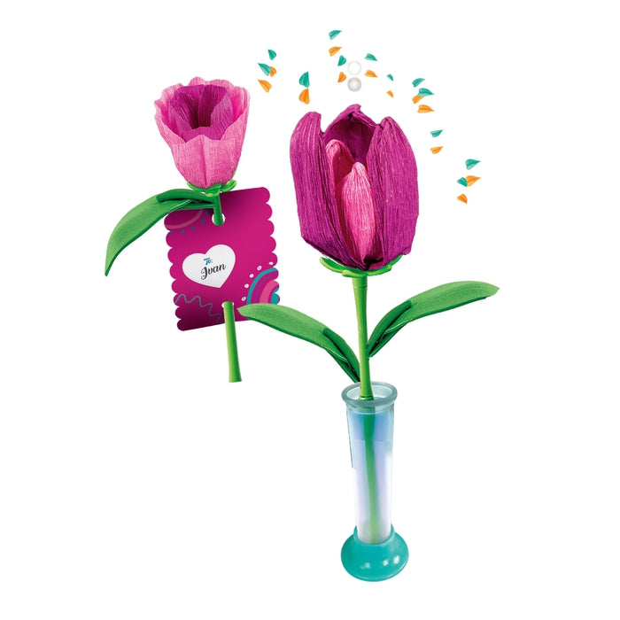 clementoni-idea-create-your-flowers-tulip-kreativset-2-tulpen image 2