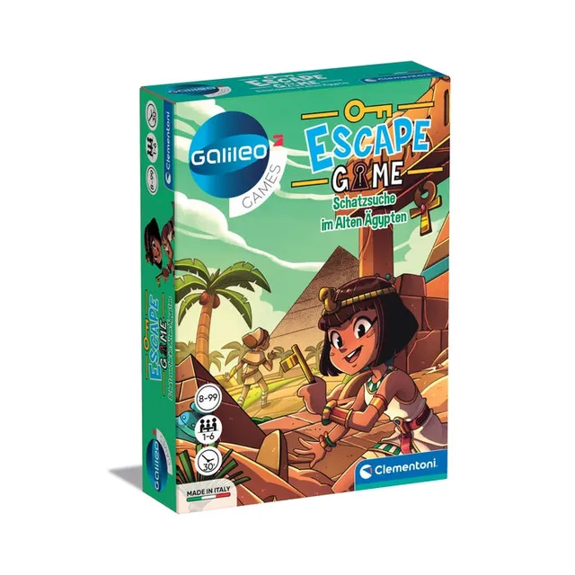 clementoni-galileo-games-escape-game-schatzsuche-im-alten-gypten image 1
