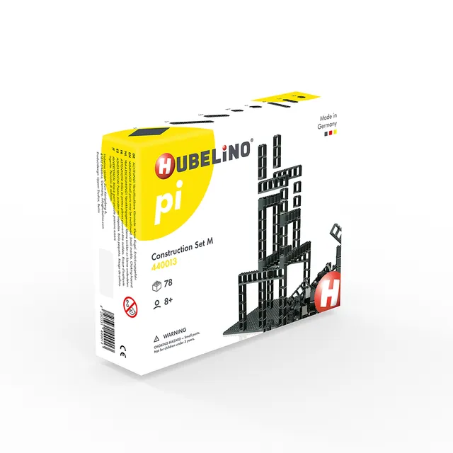 hubelino-pi-construction-set-m-78-pcs-kugelbahn-bauset-78-teilig image 1