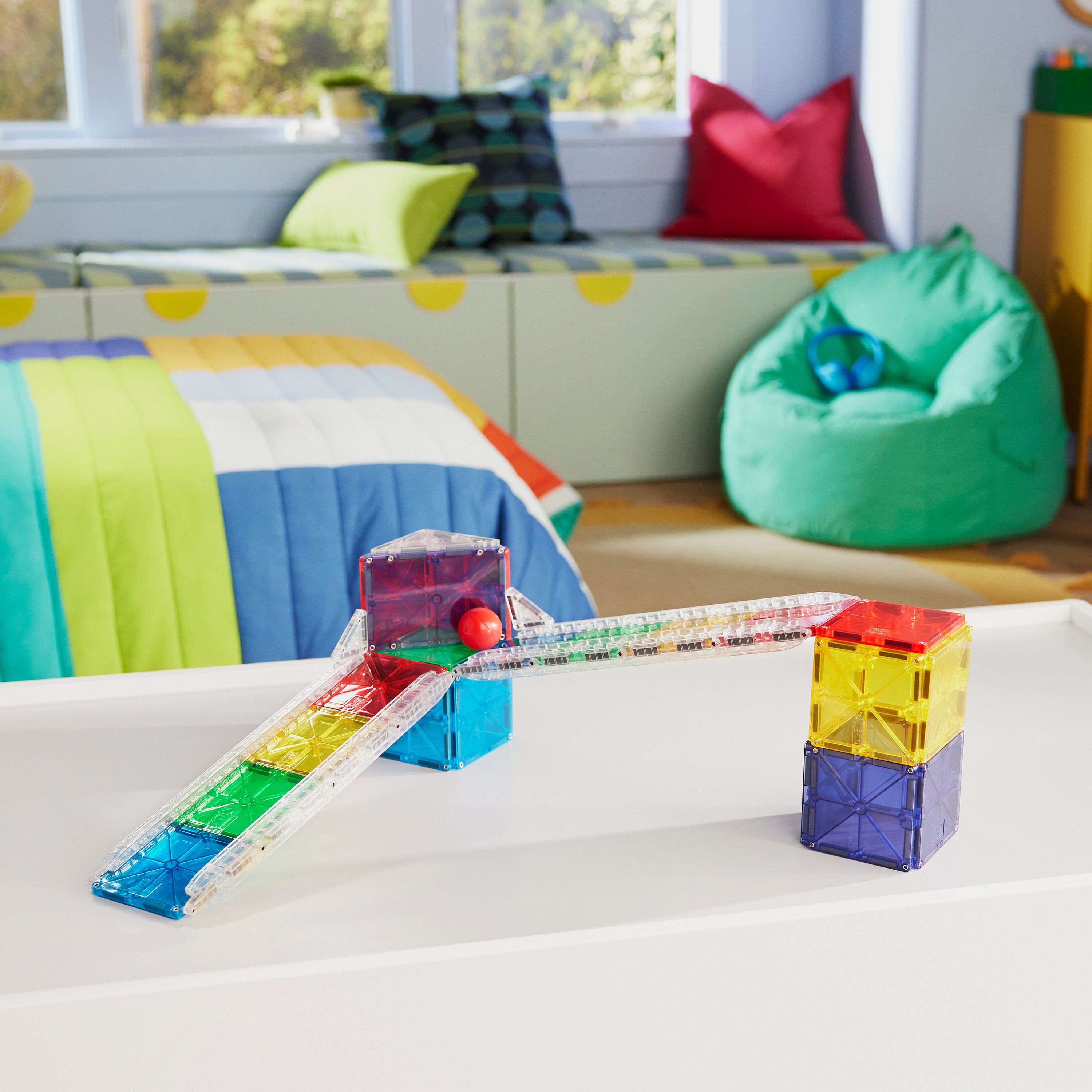 magna-tiles-rail-racers-rail-pack-8-teile-transparente-schienen-erweiterung image 4