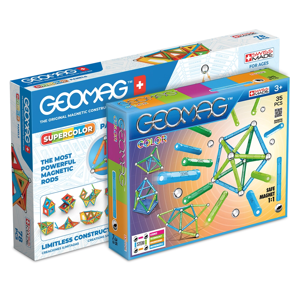 geomag-color-6-bundle-magnetisches-konstruktionsspiel image 1
