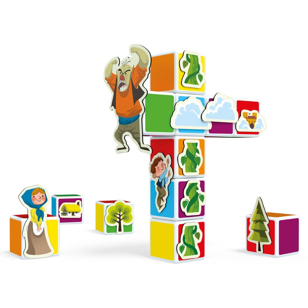 geomag-magicube-box-jack-and-the-beanstalk-bundle-magnetisches-steck-bauset image 2