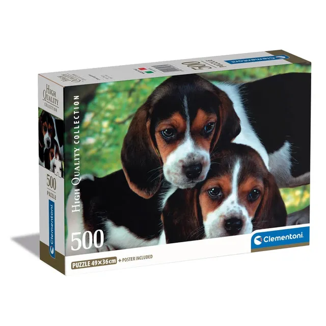clementoni-adult-puzzle-close-together-500-teile-49-x-36-cm-tiere image 1