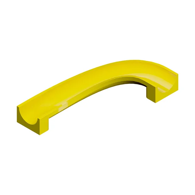 hubelino-pi-7x7x2-linksrutsche-kugelbahn-bauteil image 1