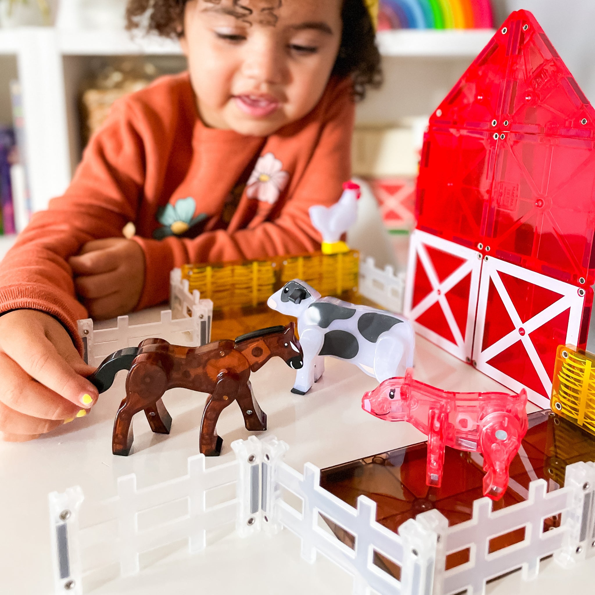 magna-tiles-farm-25-teiliges-bauernhof-set-mit-tieren image 6