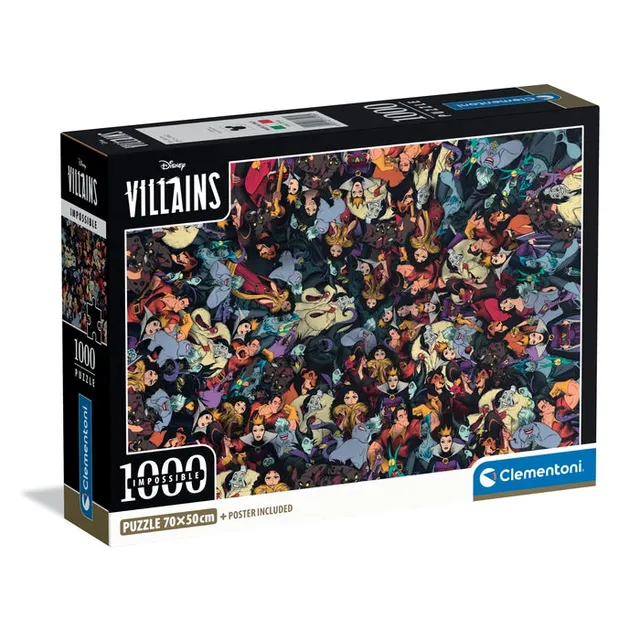 clementoni-disney-villains-puzzle-1000-teile image 1