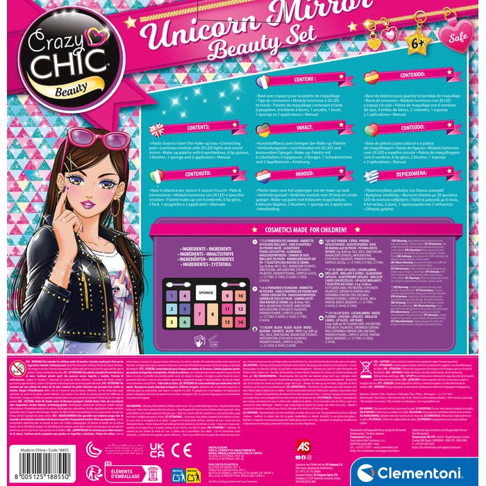 clementoni-crazy-chic-make-up-spiegel-deluxe-beauty-set-ab-6-jahren image 7
