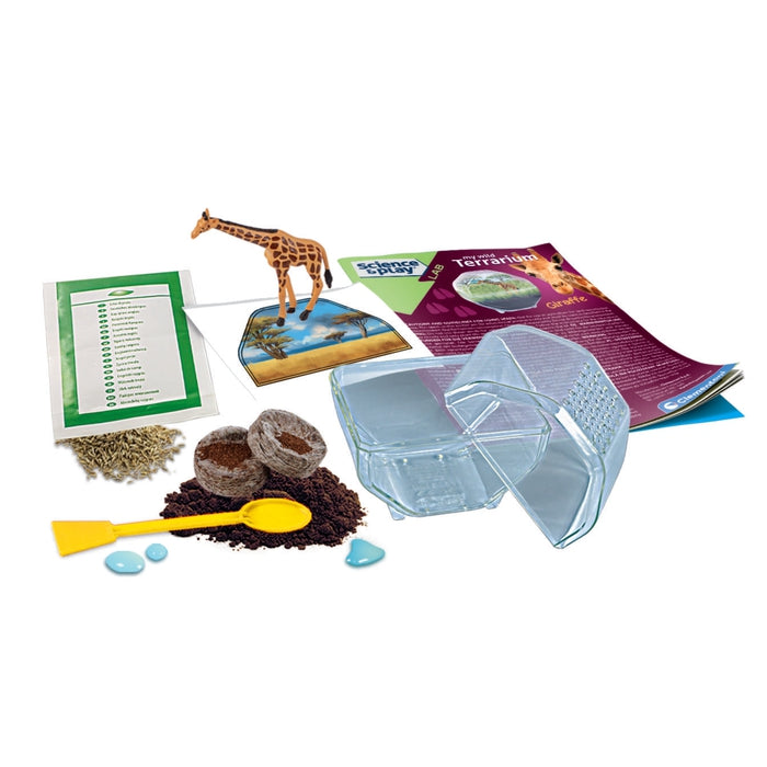 clementoni-mini-terrarium-giraffe-pflanzen-tiere-experimentierset image 3