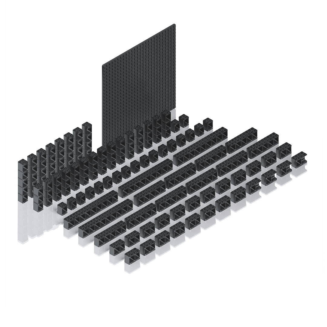 hubelino-pi-construction-set-m-78-pcs-kugelbahn-bauset-78-teilig image 2