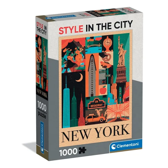 clementoni-style-in-the-city-new-york-puzzle-1000-teile image 1