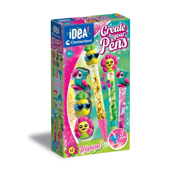clementoni-deine-stift-kreationen-tropical-kreativset image 1