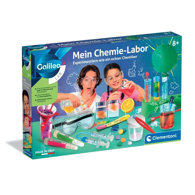 clementoni-galileo-lab-mein-chemie-labor-experimentierkasten image 1