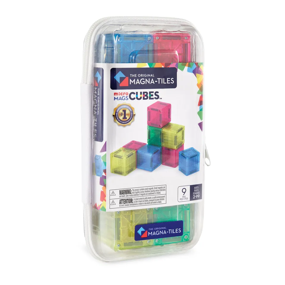 magna-tiles-micromags-cubes-9-teiliges-magnetw-rfel-set image 1