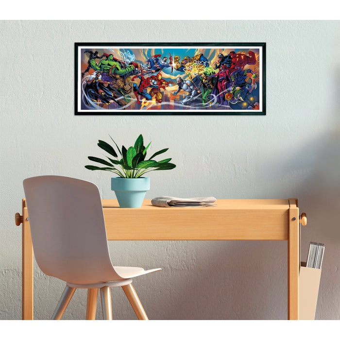 clementoni-puzzle-marvel-heroes-vs-villa-1000-teile-panorama image 3