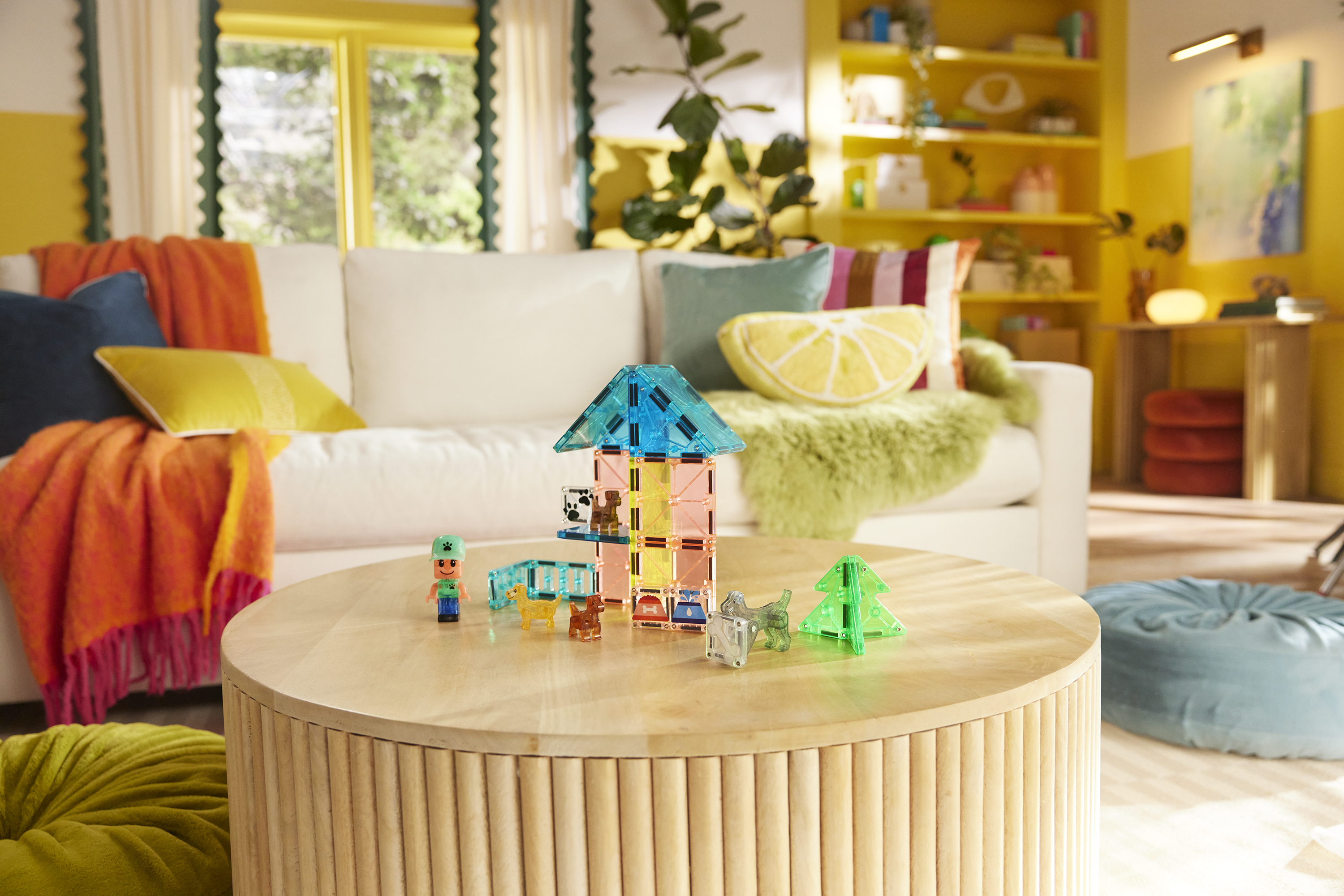 magna-tiles-puppy-park-27-teiliges-magnetisches-bauset image 3