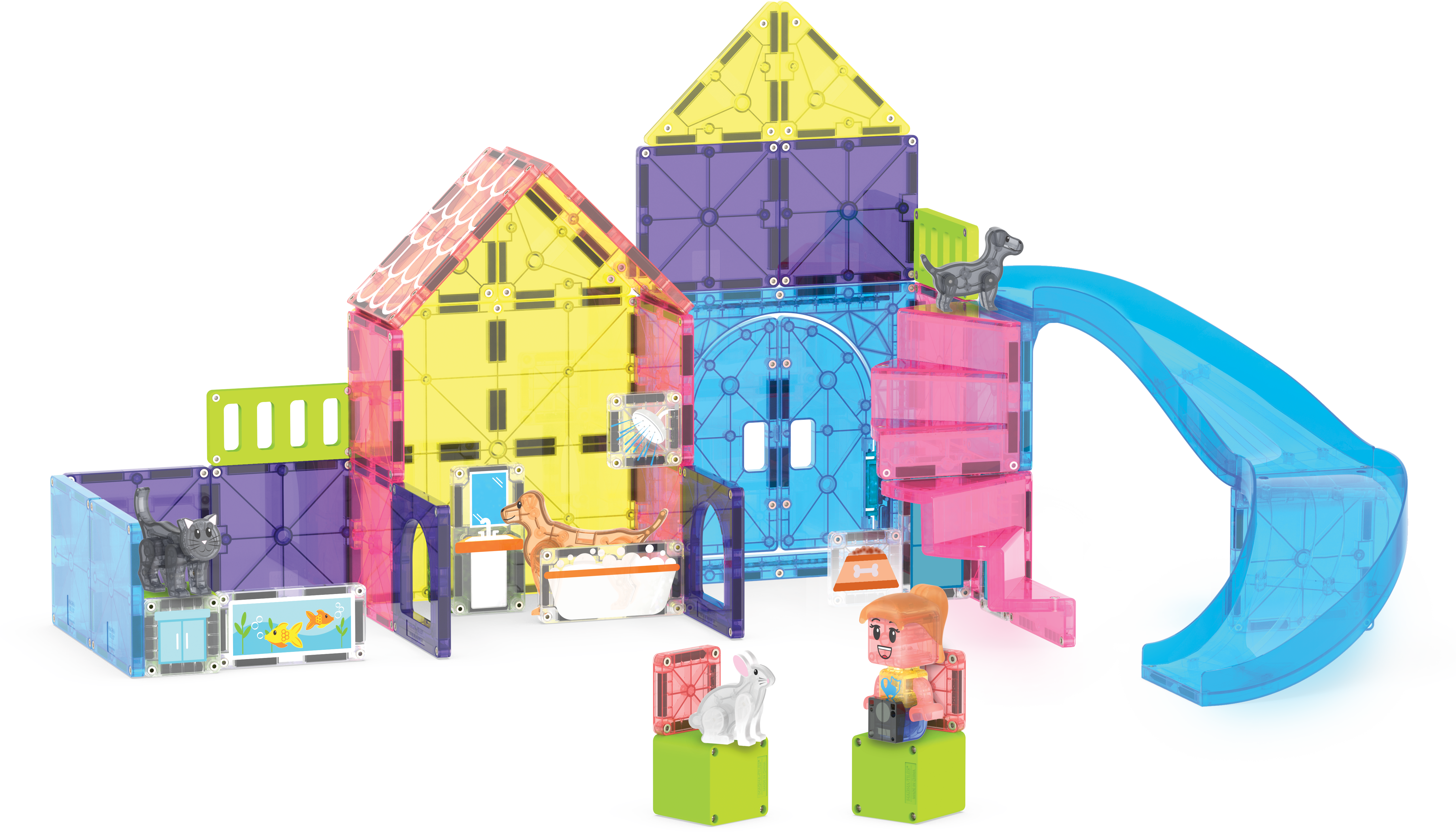 magna-tiles-pet-playhouse-50-teiliges-magnetisches-konstruktionsspiel image 6