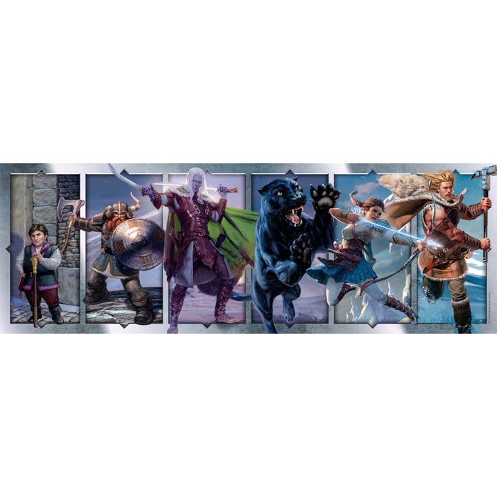 clementoni-puzzle-dungeons-dragons-1000-teile-panorama-98-x-33-cm image 2