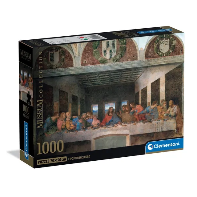 clementoni-the-last-supper-puzzle-1000-teile-70-x-50-cm-kunst image 1