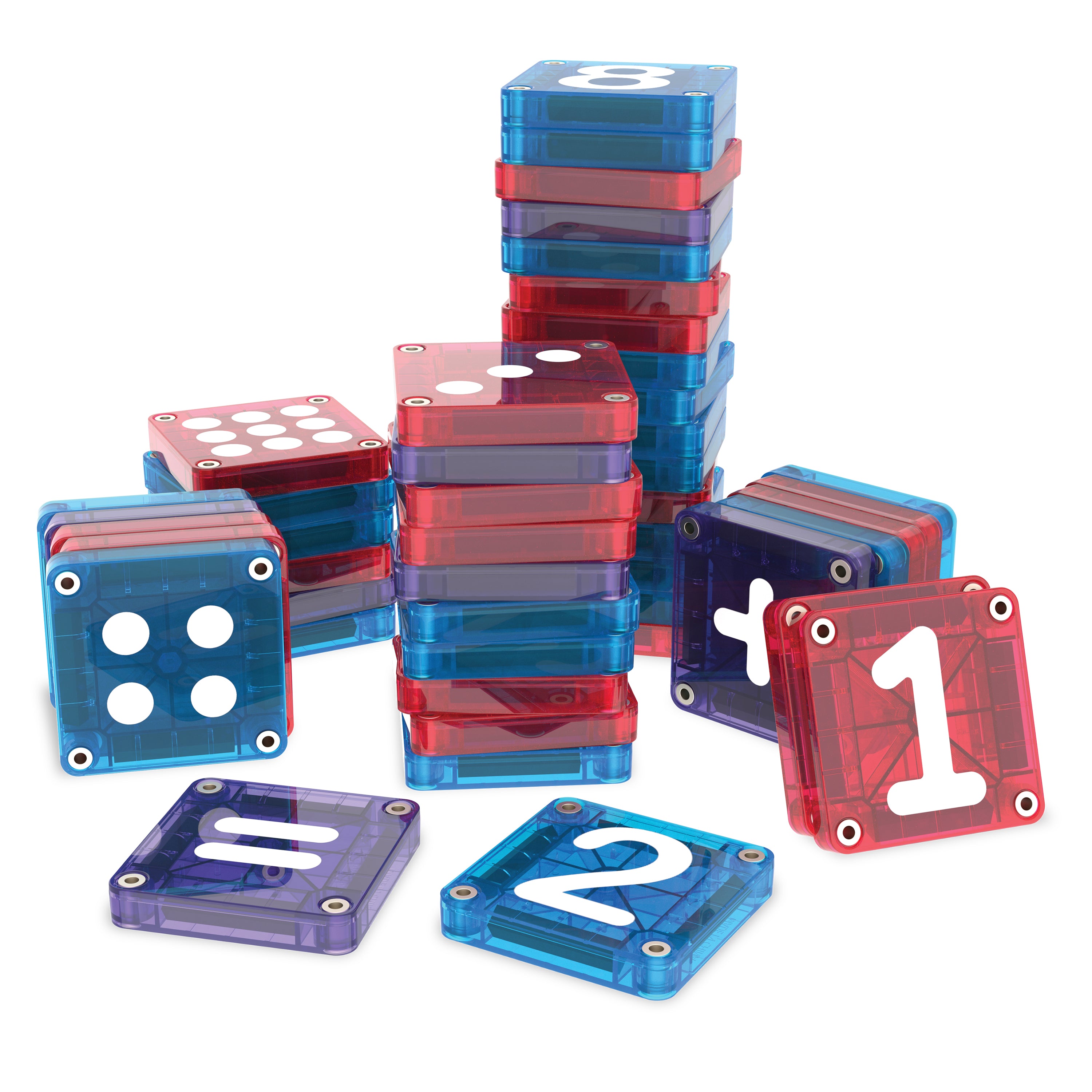 magna-tiles-micromags-learn-numbers-56-teiliges-magnet-bauset image 6
