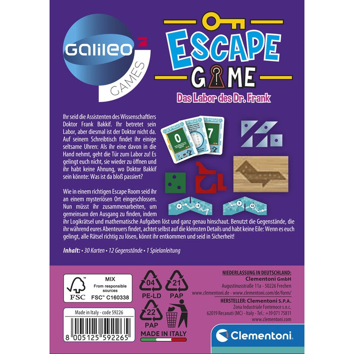 clementoni-galileo-games-escape-game-das-labor-des-dr-frank-kartenspiel image 6