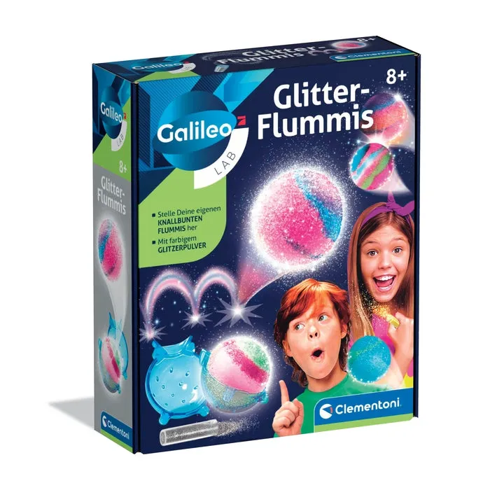 clementoni-galileo-fun-glitter-flummis-experimentierkasten image 1