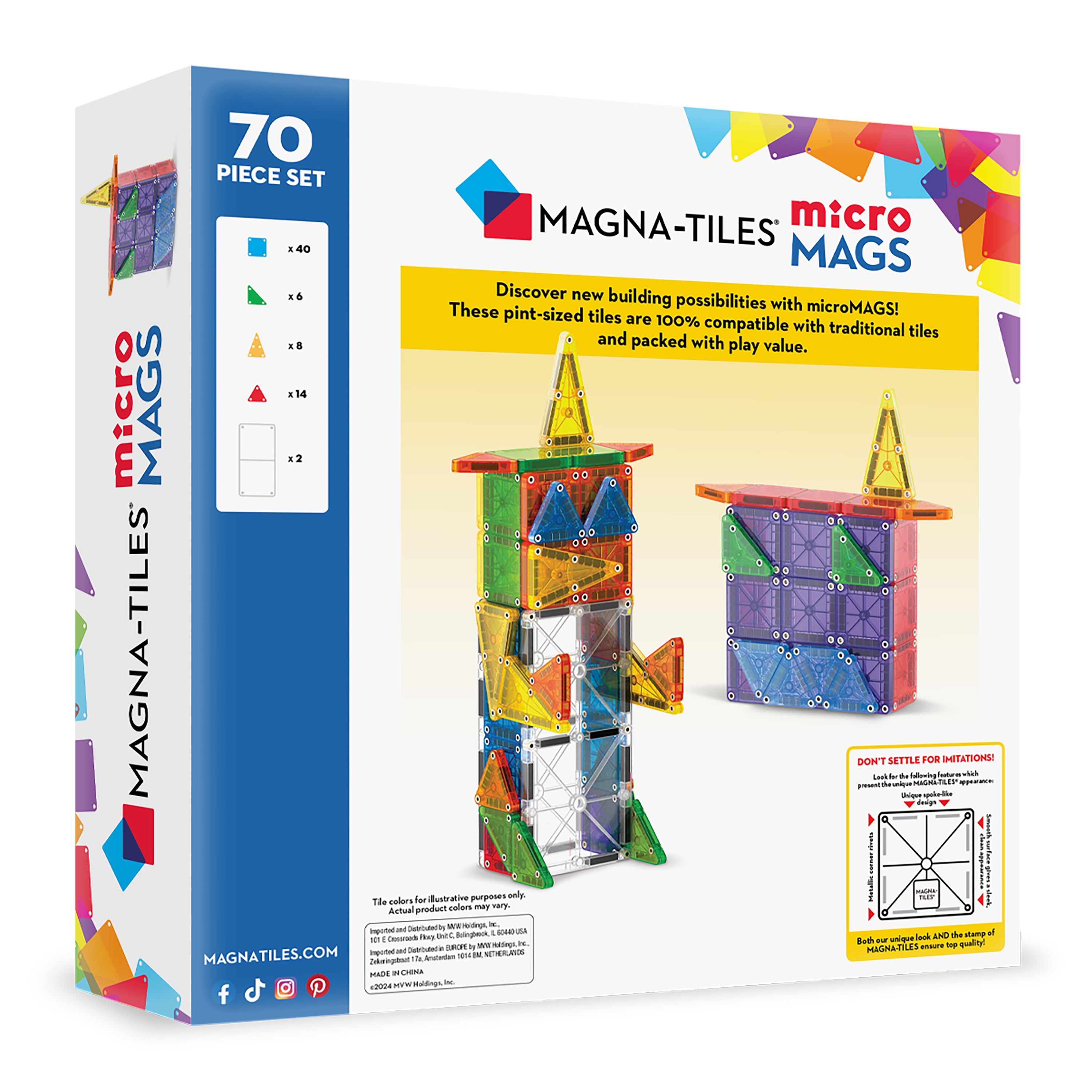 magna-tiles-micromags-70-teiliges-deluxe-magnetbauset image 7