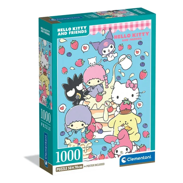 clementoni-hello-kitty-puzzle-1000-teile-70-x-50-cm image 1