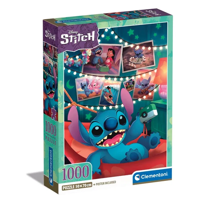clementoni-puzzle-disney-stitch-1000-teile image 1