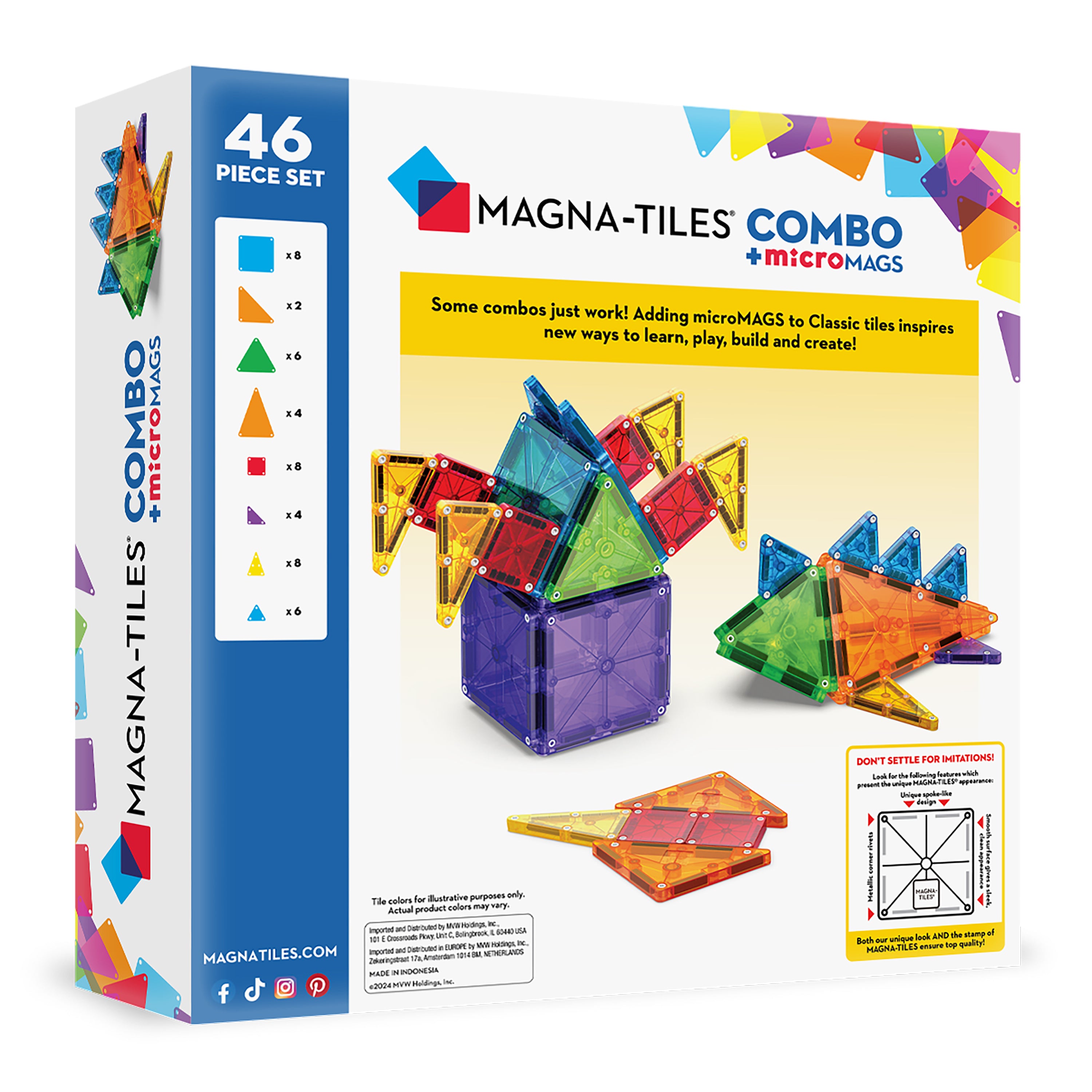 magna-tiles-combo-46-teiliges-set-magnetisches-konstruktionsspiel image 7