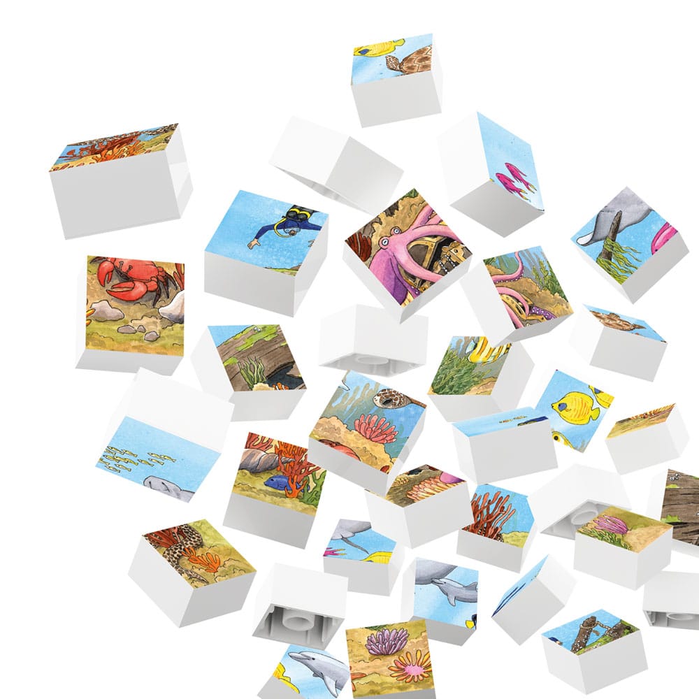 hubelino-puzzle-bunte-unterwasserwelt-35-teile-steckpuzzle image 4