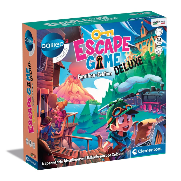 clementoni-galileo-games-escape-game-deluxe-4-abenteuer image 1