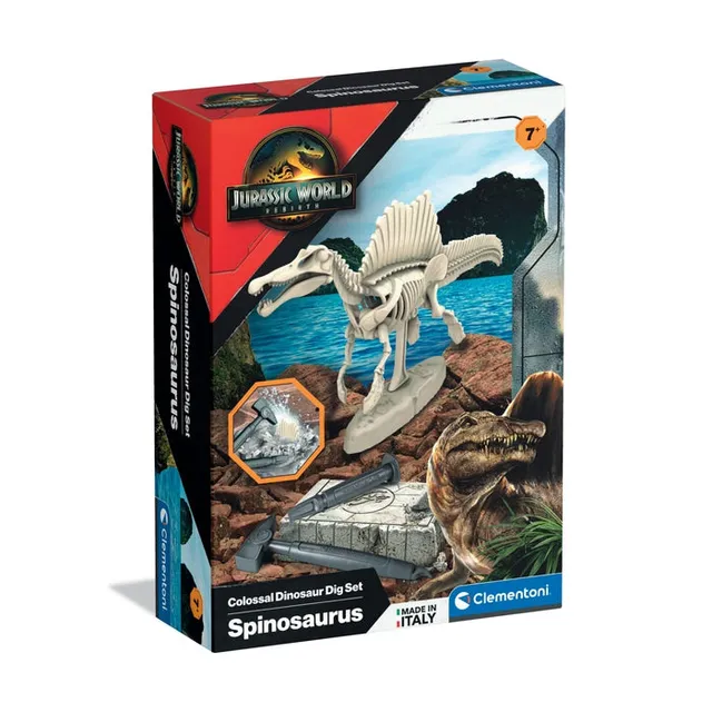 clementoni-jurassic-world-spinosauro-ausgrabungs-und-bauset-mit-dinosaurier-skel image 1