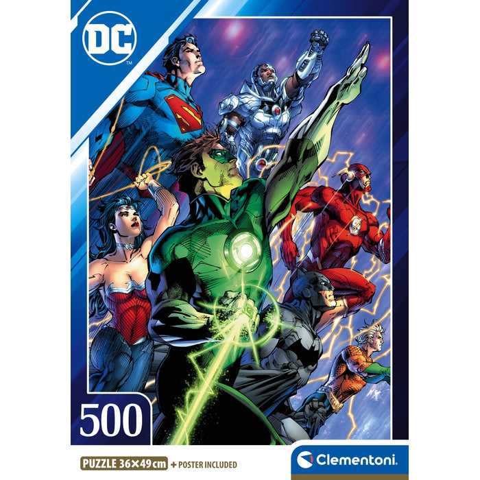 clementoni-dc-comics-puzzle-500-teile image 4