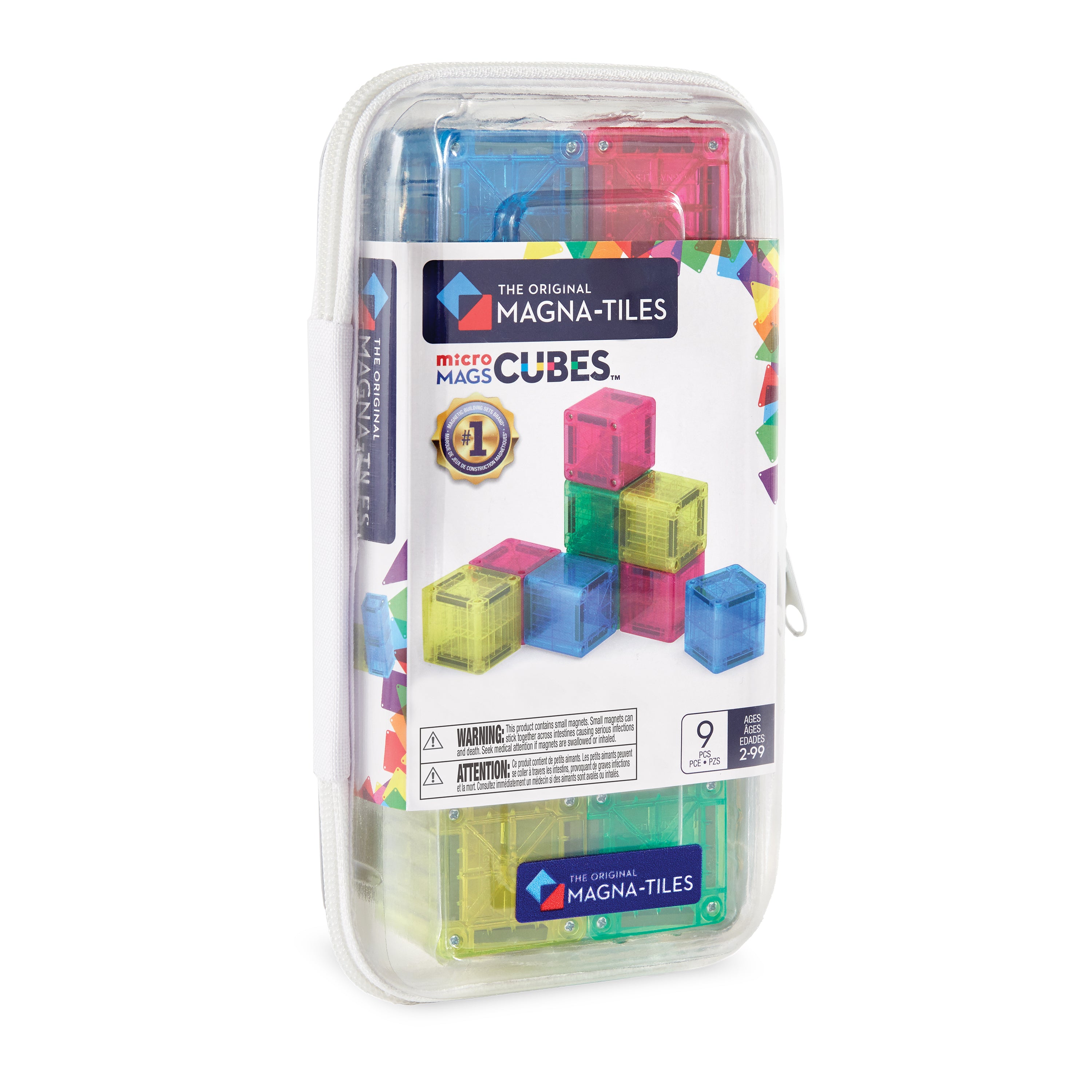 magna-tiles-micromags-cubes-9-teiliges-magnetw-rfel-set image 1