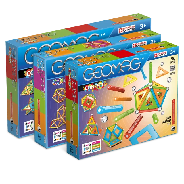 geomag-classic-bundle-confetti-6-magnetisches-konstruktionsspiel image 1