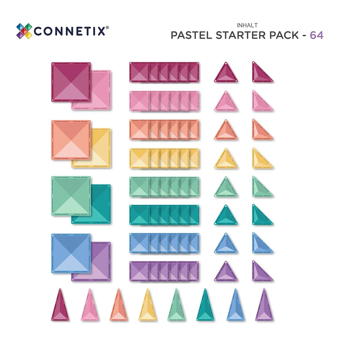 connetix-pastell-starterpaket-64-st-ck-magnetische-fliesen-magnetbausteine image 6
