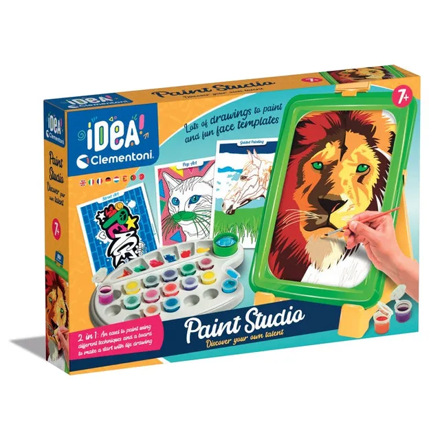 clementoni-idea-paint-studio-zeichen-und-malset-mit-zubeh-r image 1